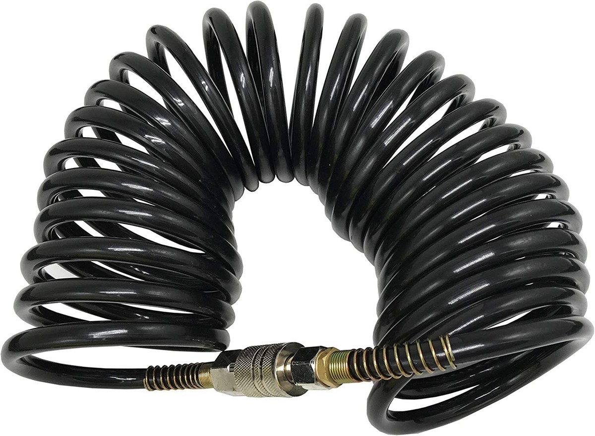 EADUTY 1/4" X 25 Ft Hybrid Air Hose - Lightweight, Flexible, With Quick Coupler & Plug, 300 PSI - View #12