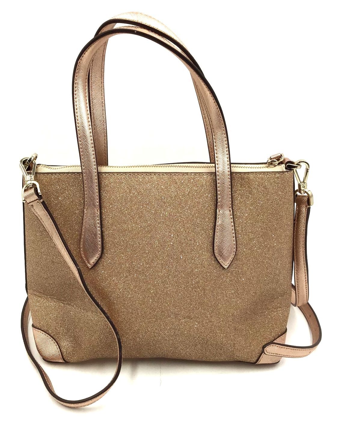 Authentic Kate Spade Luxury Women's Rose Gold Crossbody Bag w/COA