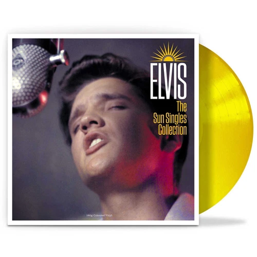 ELVIS PRESLEY LP The Sun Singles 180 Gram YELLOW VINYL 14 Track UK 2023 SEALED