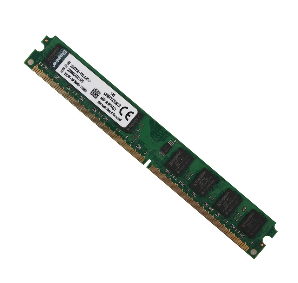 Kingston 2GB DDR2 2 G PC2-5300 DIMM RAM Desktop 667Mhz 240Pin PC5300S Memory CL5 - Image 2 of 4