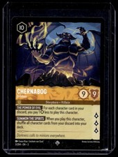 Disney Lorcana Into the Inklands Chernabog Evildoer Non Foil 3/204