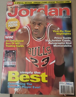1999 A Tribute to Michael Jordan Collectors Edition Magazine Krause Pub. Bulls