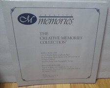 Creative Memories 12x12 Border Blank Scrapbook 10 Pages RCM-12BB 5 Sheets NIP