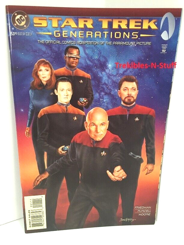 Star Trek Generations Comic Movie Adaptation 1994 DC Comics Near Mint
