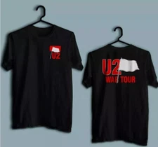 The U2 War Tour Music Band Unisex Black Tshirt Unisex, Size S - 5XL
