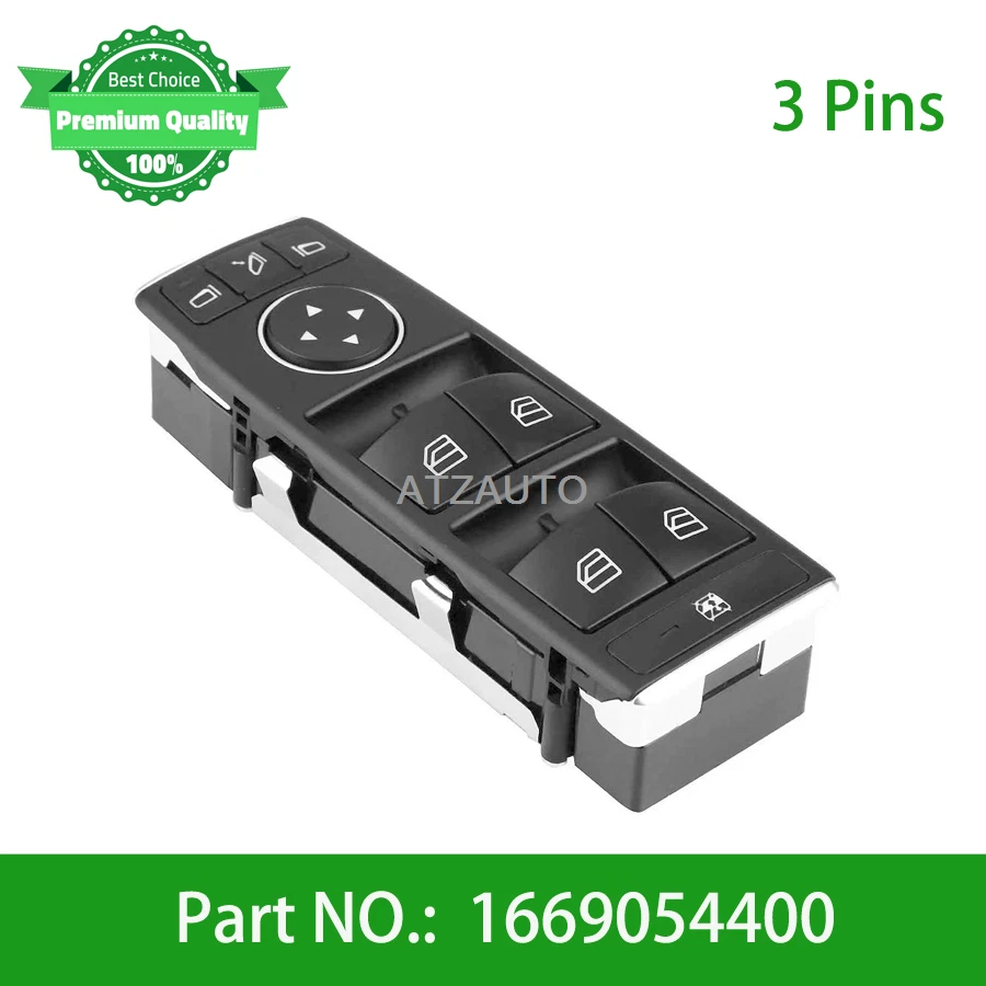 Power Window Master Switch For Mercedes-Benz CLA250 CLA45 AMG Tesla Model S X - Image 4 of 4