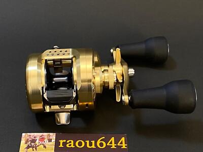 Shimano Calcutta Conquest MD 300XGLH 7.5:1 Baitcast Reel- Gold