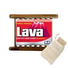 Lava'S Heavy-Duty Hand Cleaner Pumice Lava Soap Bar WD-40 (5.75 Ounce) Bundle Pa