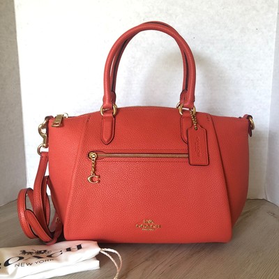 coach elise satchel review