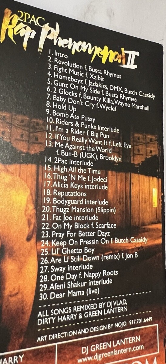 Dj Vlad Dirty Harry Dj Green Lantern Rap Phenomenon 2 2pac Tupac