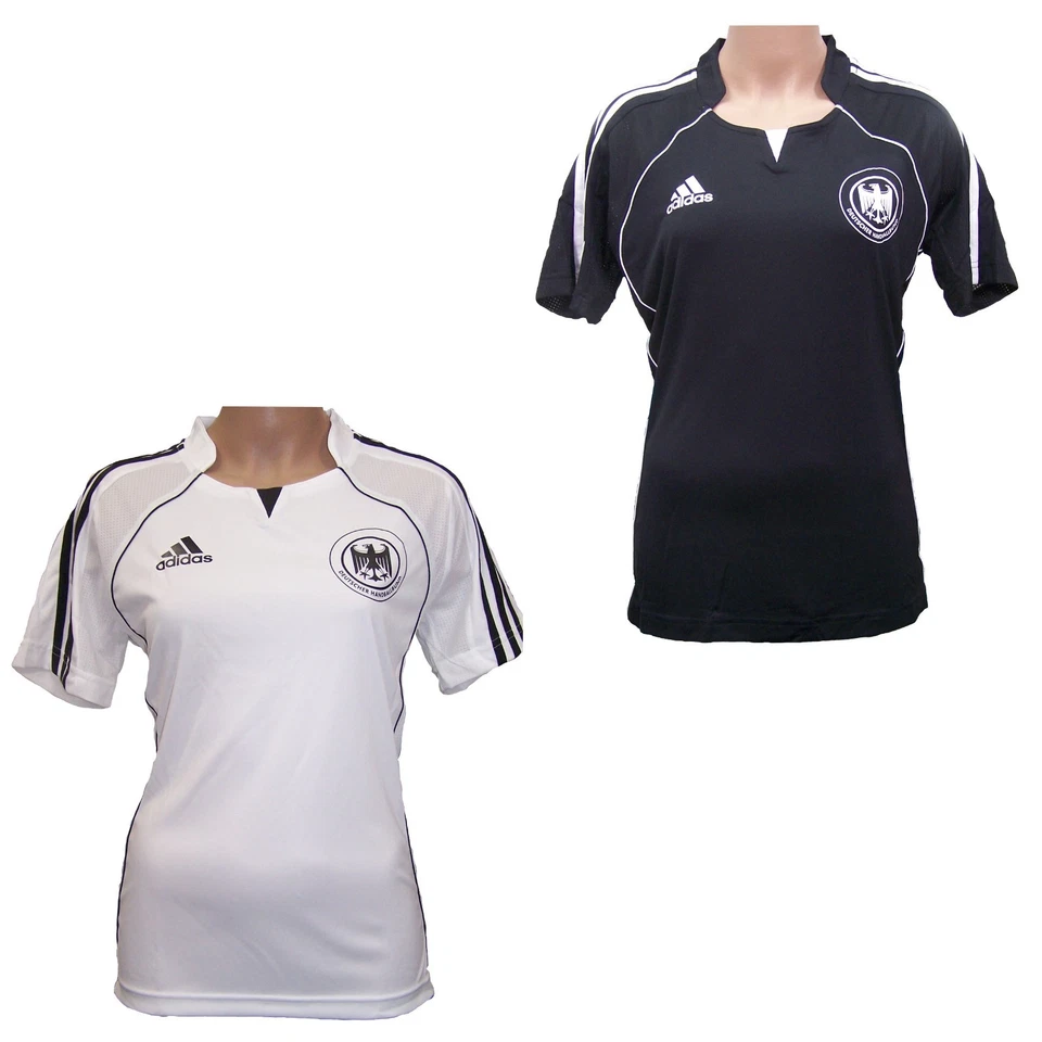 adidas DHB Deutschland Nationalmannschaft Handball Trikot Damen weiss schwarz