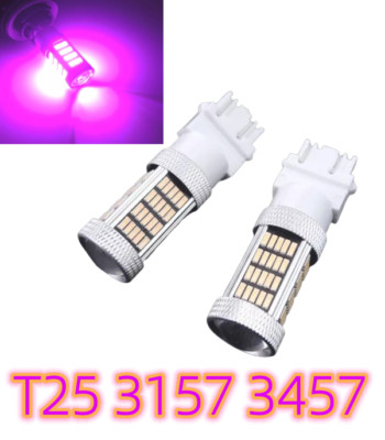T25 3155 3157 3457 4157 SRCK 92 SMD LED White Parking Light M1 Fits Fordd A