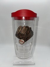 Tervis 16oz Baseball Mitt And Ball Tumbler With New Red Lid