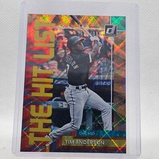2022 Panini Donruss Baseball Tim Anderson  The Hit List Bronze /999