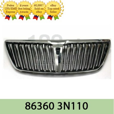 OEM Genuine 863603N110 Front Radiator Grille W/Camer for Hyundai Equus 2009-2013