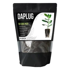 DaPlug Sponge Cubes Bulk - 100 Pieces All-natural, Eco-friendly, Seed Starting