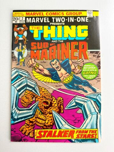 MARVRL TWO-IN-ONE #2 SUB-MARINER & THE THING / CLASSIC BRONZE AGE MARVEL 1973 - Picture 1 of 6