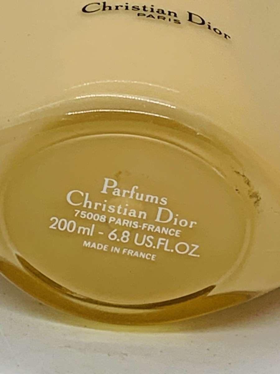 Christian Dior Paris Dune Perfumed Body Milk 200ml Vintage Women's