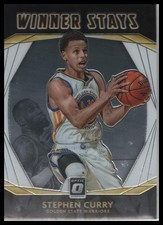 2020-21 Donruss Optic Stephen Curry Winner Stays #3 Golden State Warriors