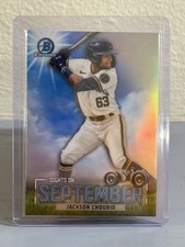 Topps 2023 Bowman Sights on September Jackson Chourio SOS-11 Rookie Brewers