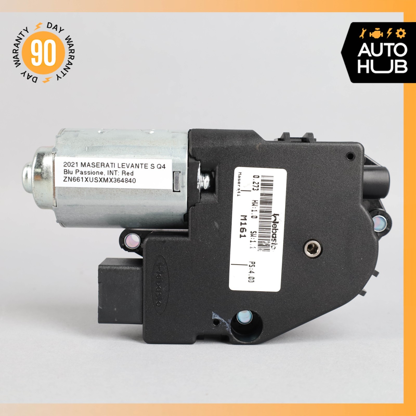 17-22 Maserati Levante M161 Sunroof Sun Roof Motor 673004629 OEM