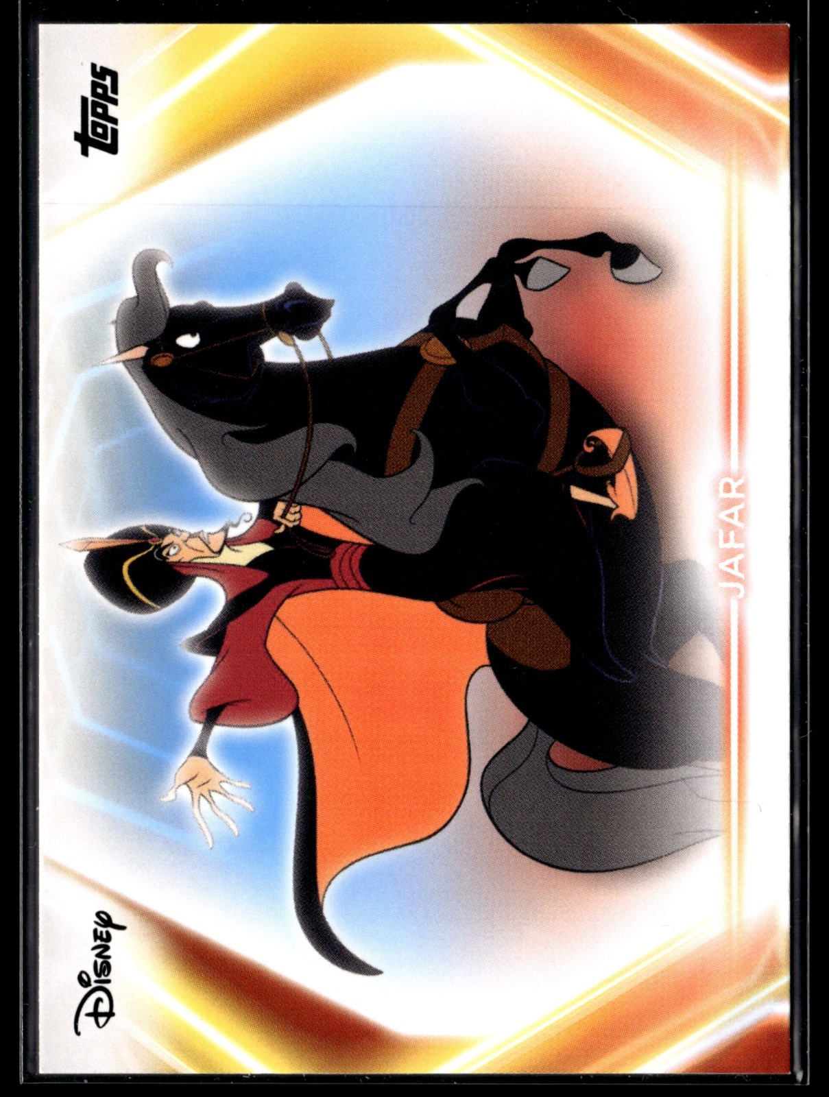 Jafar Base Topps Disney Neon 30 NM