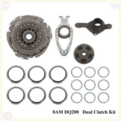  DQ200 0AM 198140L 7 Speed DSG Dual Clutch Kit for VW Jetta Passat AUDI A3 TT 
