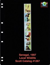 $4.00 Scott Value - 1997 SENEGAL Wildlife West Africa scarcer CV MNH NH UMM