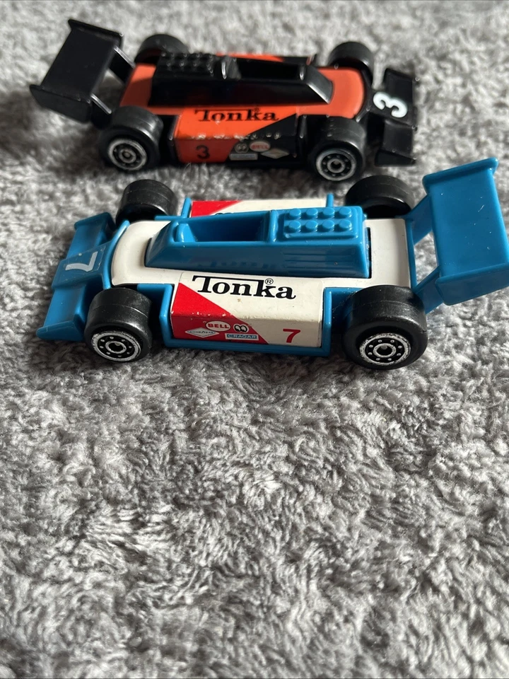 Set Of 2 Tonka Race Car 1979 Hong Kong Toy Car Collectible - Image 4 of 4