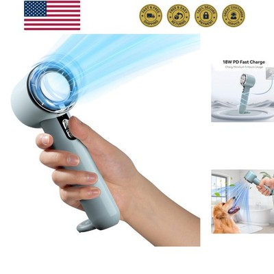 Handheld Cooling Fan, 5 Speeds Portable Air Conditioner Fans, Rechargeable Mi...