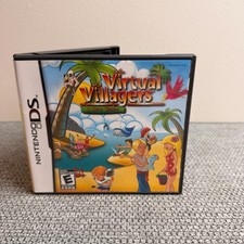 Virtual Villagers: A New Home (Nintendo DS, 2010) Complete in Box!
