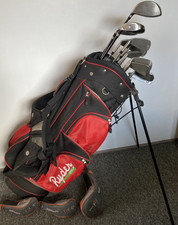 QUALITY WILSON ProStaff, JOHN LETTERS T7 GOLF SET, RYDER STAND GOLF BAG PUTTER