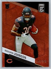 ROSCHON JOHNSON /399 ORANGE ROOKIE CARD 2023 Panini Donruss Elite CARD #179