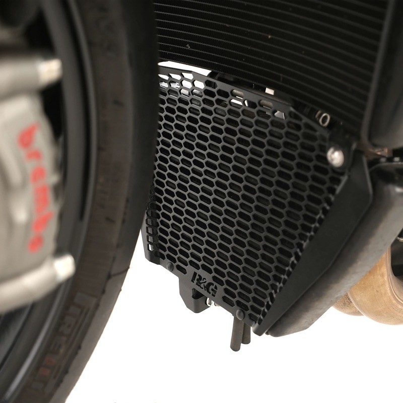 Protection de radiateur d'huile R&G RACING Pro pour rouler sur circuit