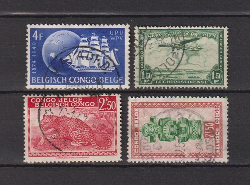 BELGIAN CONGO N° 297 .    + 39 VALUES USED.   SUPERB .