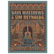 Dave Matthews Tim Reynolds Mexico January 22 2026 Concert Poster