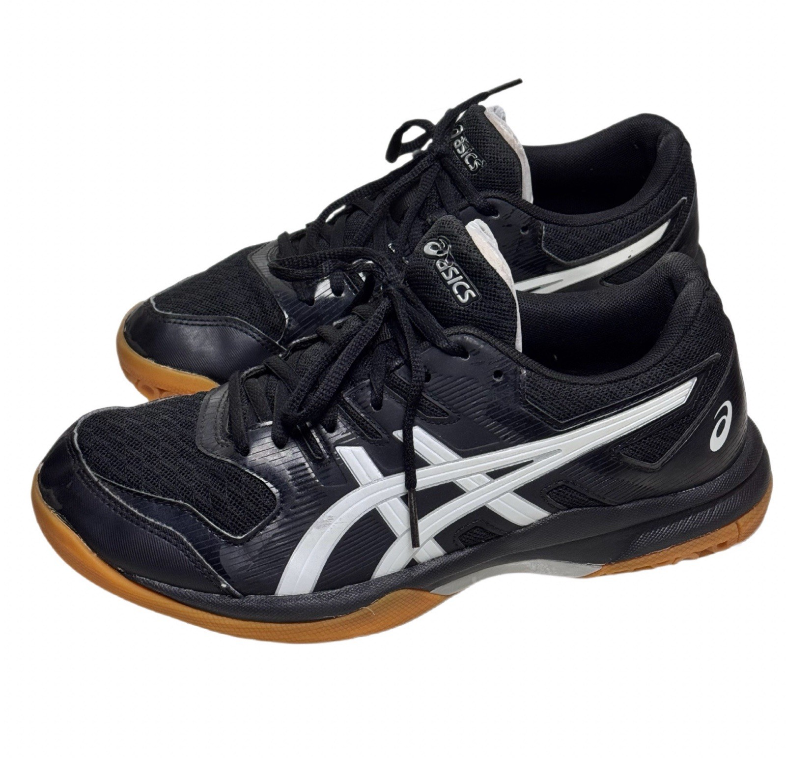 ASICS Women's Gel-Rocket Shoes Size 8.5 Black/White 1072A034 Lace Up Athletic thumbnail 5