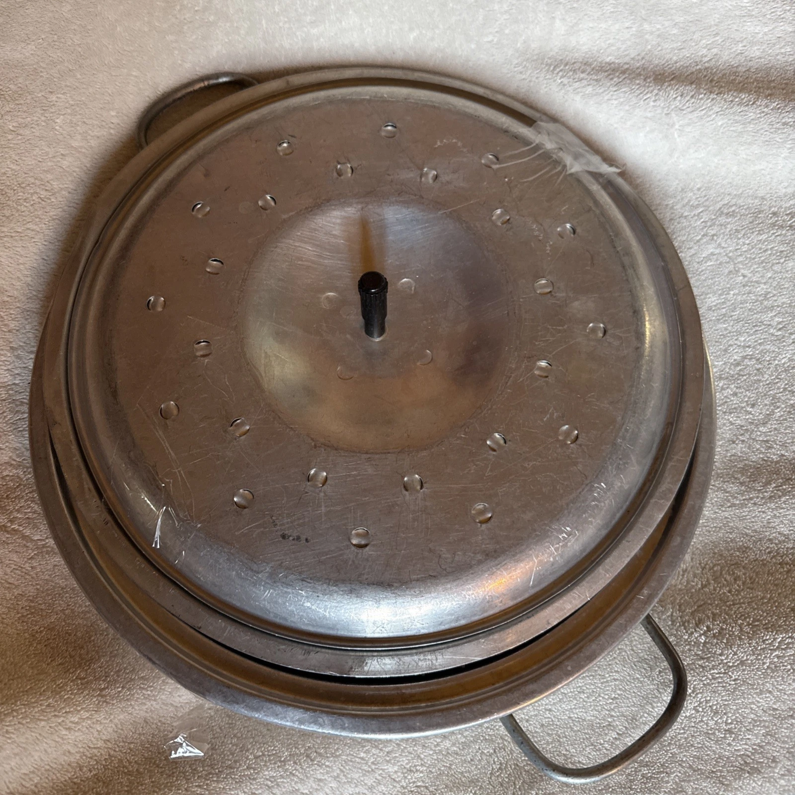 Vintage Wear Ever 824 With Steamer Insert And Intact Handle. CLEAN!
