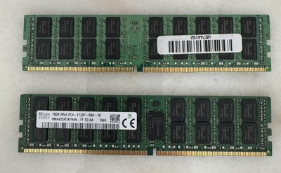 SK Hynix 16GB 2Rx4 PC4-2133P-RA0-11 HMA42GR7AFR4N-TF TD AA, Server-RAM