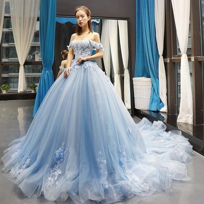 Edel Abendkleider Cocktailkleid Ballkleider Party Aufführun Tutu Kleider QYHS079