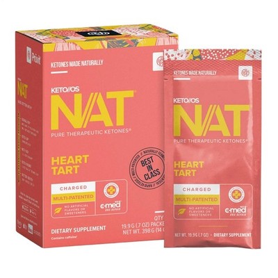 PRÜVIT Keto OS NAT HEART TART CHARGED Keto 20 PACK