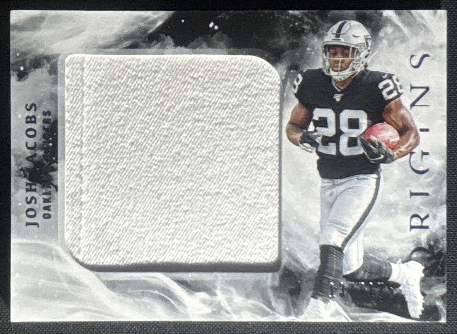 2019 Panini Origins Josh Jacobs #RJJ-8 Rookie Jumbo Jerseys 71/175 RC Raiders