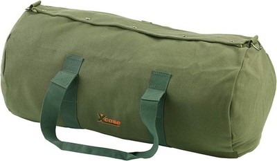 Xcase Sporttasche Canvas: XL-Canvas-Reisetasche mit gepolstertem Schultergurt,