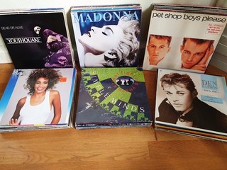 100 LP Alben Pop Rock Italo Dance NDW Synthpop 80er Schallplatten Sammlung VINYL