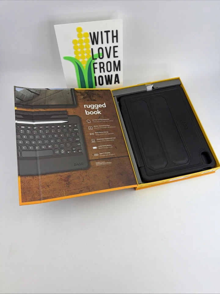 ZAGG Rugged Book For Apple iPad 10.9-Inch (10th Gen) - Black - 103111478 - Image 4 of 4