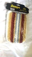 Natural Exfoliating Bath Scrubber Mitt Loofah Glove Body Shower Spa Massage New