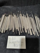 Vintage Dental Hartzell Stainless Instruments Lot Scalers Explorers Root Picks  