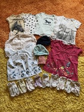Mädchen Kleidungspaket Gr. 110/116 T-Shirts ...