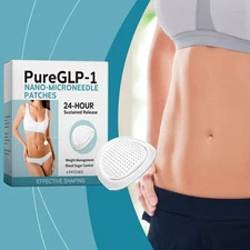 Nano Patch 4 Pieces Plant Extracts Shaping Sticker Firming Body Contour big sale