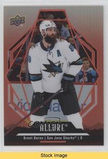 2022-23 Upper Deck Allure Sunrise Brent Burns #89 READ u2v